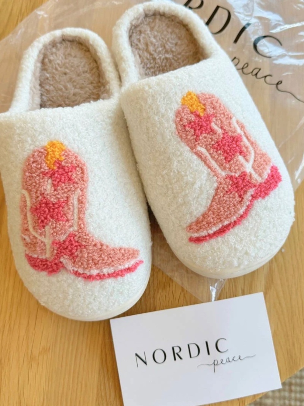 Nordic Peace Cowboy Boot Comfort Sippers Women's Size 9